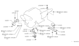 Diagram for 1991 Infiniti M30 Engine Mount - 11233-59L03