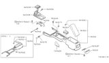 Diagram for 1992 Infiniti M30 Armrest - 96920-F6611