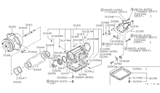 Diagram for 1992 Infiniti M30 Torque Converter - 31100-41X16