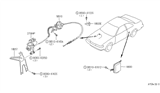 Diagram for 1992 Infiniti M30 Cruise Control Servo - 18910-F6610