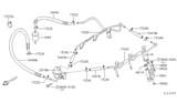 Diagram for 1990 Infiniti M30 Fuel Injector O-Ring - 16636-V5000