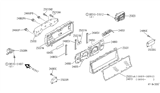 Diagram for Infiniti M30 Instrument Panel Light Bulb - 24860-F6601