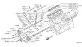 Diagram for Infiniti Camshaft Seal - 13042-D0100