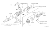 Diagram for 1992 Infiniti M30 Drive Shaft - 37000-F6600