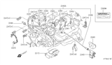 Diagram for 1992 Infiniti M30 Spark Plug - 22401-27N15