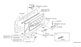 Diagram for 1990 Infiniti M30 Emblem - 28178-F6610