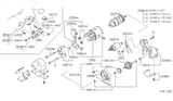 Diagram for 1991 Infiniti M30 Starter Drive - 23361-M8111