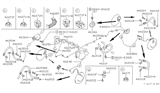 Diagram for Infiniti M30 Brake Line - 46210-58S01