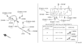 Diagram for Infiniti M30 Speedometer Cable - 25050-F6600