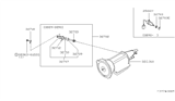 Diagram for Infiniti M30 Speed Sensor - 32702-F6119