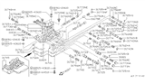 Diagram for Infiniti M30 Valve Body - 31705-43X10