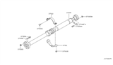 Diagram for Infiniti Q45 Drive Shaft - 37000-AR010