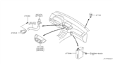 Diagram for Infiniti M45 Climate Control Module - 27760-CR900