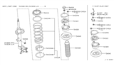 Diagram for Infiniti Shock Absorber - 54303-AR026