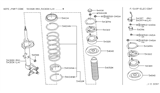 Diagram for 2002 Infiniti Q45 Shock And Strut Mount - 54320-AR000