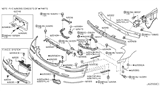 Diagram for Infiniti Q45 Bumper - 62022-AT526