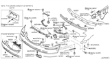 Diagram for 2006 Infiniti Q45 Grille - 62256-AT502