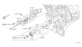 Diagram for Infiniti Q45 A/C Idler Pulley - 11925-AR000