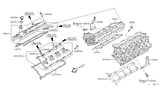 Diagram for Infiniti Q45 PCV Valve - 11810-AR000