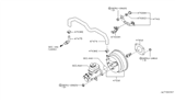 Diagram for Infiniti Brake Booster Vacuum Hose - 47474-AR205