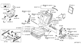 Diagram for 2002 Infiniti Q45 Seat Heater - 87335-AR615