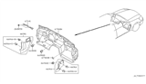 Diagram for Infiniti Q45 Dash Panels - 67900-AR200