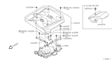 Diagram for 2004 Infiniti Q45 Engine Cover - 14041-AR200