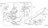 Diagram for 2003 Infiniti Q45 Automatic Transmission Shifter - 34901-AR217