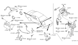 Diagram for Infiniti ABS Reluctor Ring - 47970-AR000