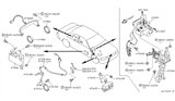 Diagram for Infiniti Q45 ABS Control Module - 47850-AR200