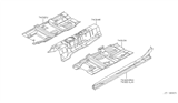 Diagram for Infiniti Q45 Floor Pan - 74320-AR230