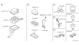 Diagram for 2005 Infiniti Q45 Fuse Box - 24381-AR020