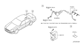 Diagram for 2004 Infiniti Q45 Ride Height Sensor - 53820-AT310