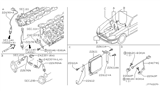 Diagram for Infiniti M45 Knock Sensor - 22060-2A000