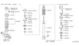 Diagram for 2004 Infiniti Q45 Shock Absorber - 56210-AR086