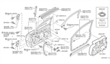 Diagram for Infiniti Q45 Window Run - 80218-AR000