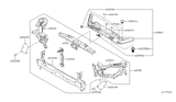 Diagram for 2003 Infiniti M45 Radiator Support - 62530-AR200