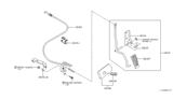 Diagram for Infiniti M45 Accelerator Cable - 18201-AR200