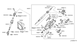 Diagram for Infiniti Universal Joint - 48080-AG30A