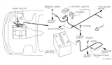 Diagram for Infiniti Q45 Battery Cable - 24080-AR000