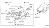 Diagram for 2006 Infiniti Q45 Light Socket - 26038-AT300