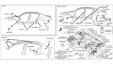 Diagram for Infiniti QX30 Body Mount Hole Plug - 01658-01361