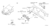 Diagram for 2005 Infiniti Q45 Horn - 25620-AR000