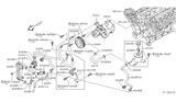 Diagram for Infiniti Water Pump Pulley - 21051-AR700