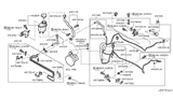 Diagram for Infiniti M45 Power Steering Hose - 49717-AR700