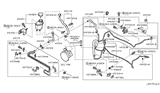 Diagram for 2004 Infiniti Q45 Power Steering Hose - 49725-AR005