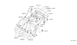 Diagram for 2006 Infiniti Q45 Seat Belt - 88854-AS512