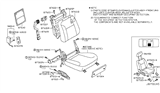 Diagram for Infiniti Q45 Seat Cushion - 873A2-CW50C