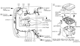 Diagram for 2006 Infiniti Q45 Fuse Box - 24372-AG000