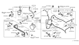 Diagram for 2003 Infiniti Q45 Power Steering Hose - 49720-AR200